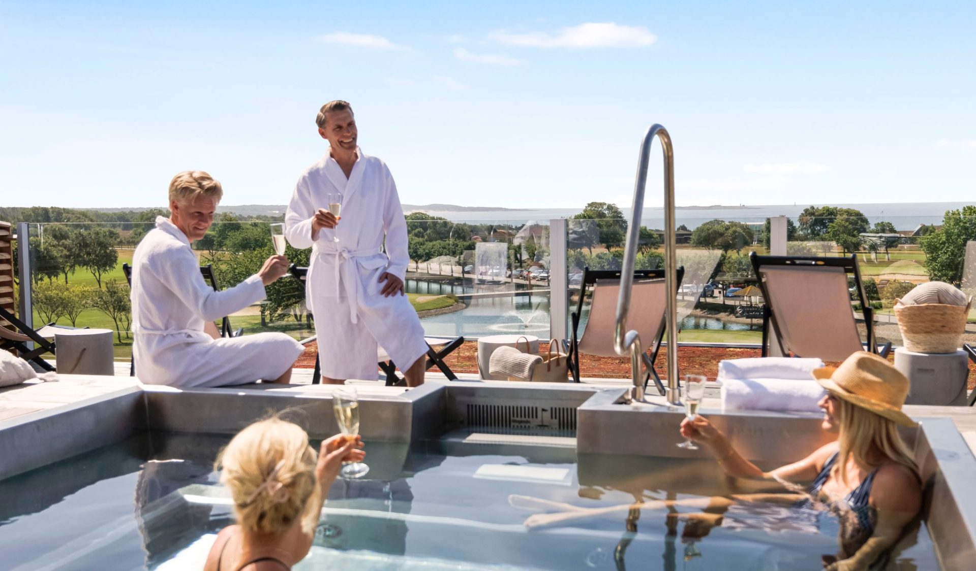 Relax bad & bastu i Halmstad - Ringenäs Golf, Hotell & Konferens